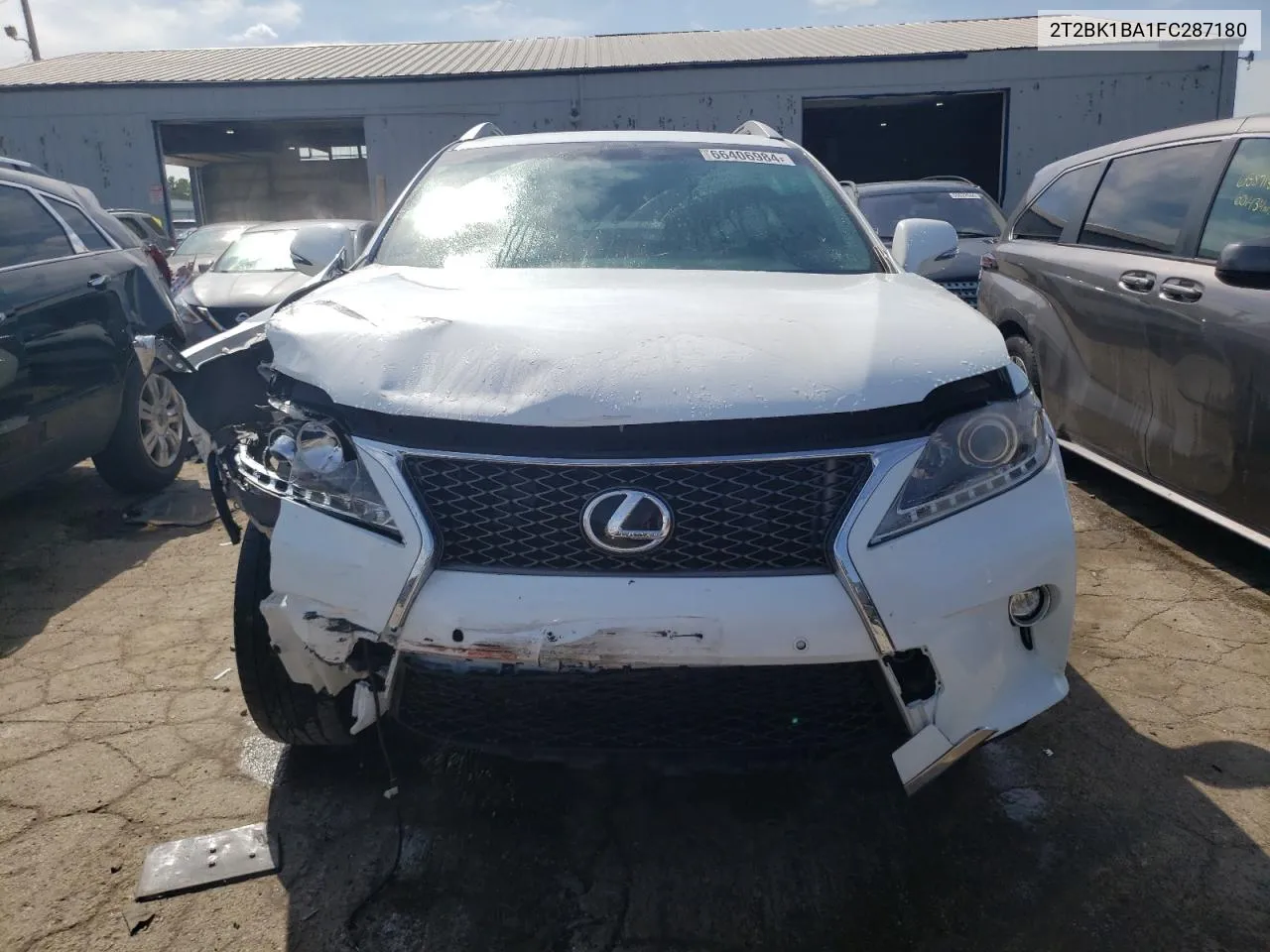 2015 Lexus Rx 350 Base VIN: 2T2BK1BA1FC287180 Lot: 66406984