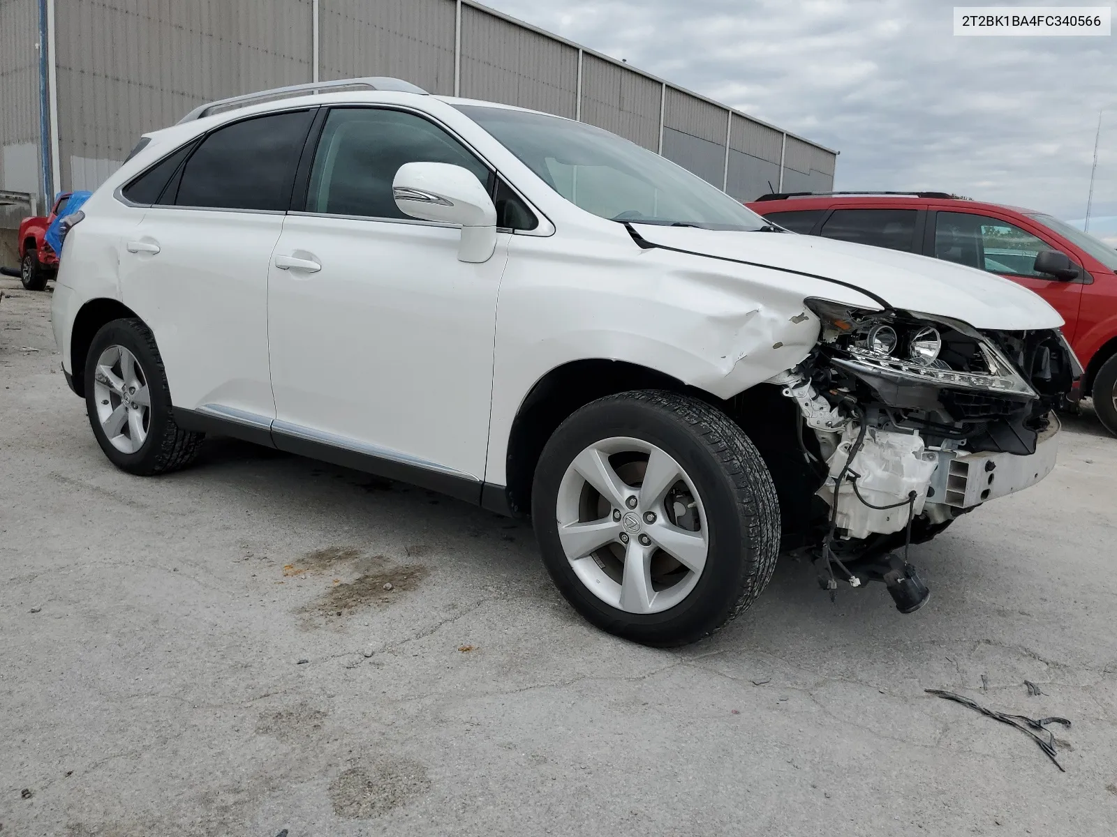 2015 Lexus Rx 350 Base VIN: 2T2BK1BA4FC340566 Lot: 66525974