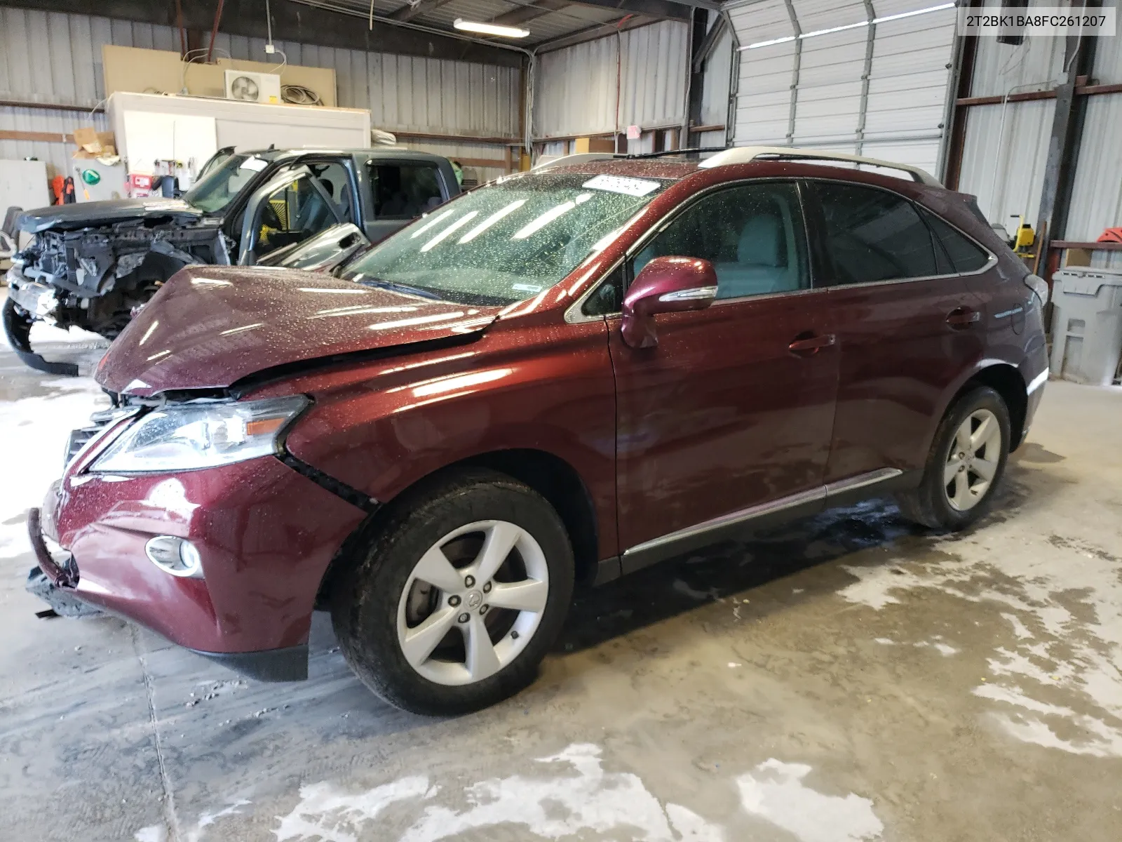 2015 Lexus Rx 350 Base VIN: 2T2BK1BA8FC261207 Lot: 66762484