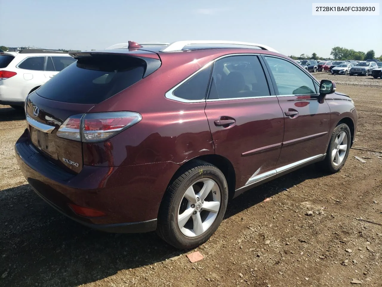 2015 Lexus Rx 350 Base VIN: 2T2BK1BA0FC338930 Lot: 67277254