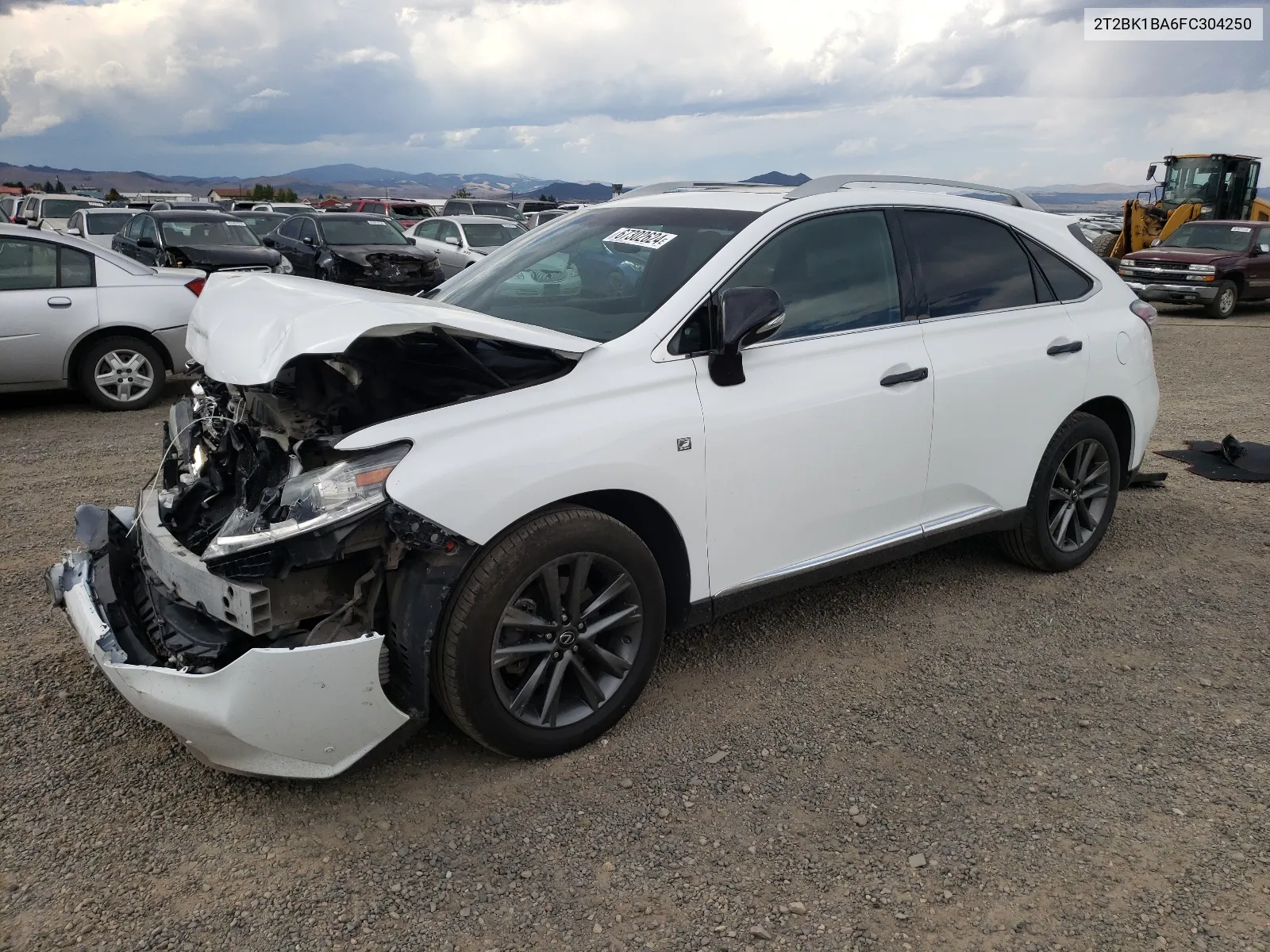 2015 Lexus Rx 350 Base VIN: 2T2BK1BA6FC304250 Lot: 67302624