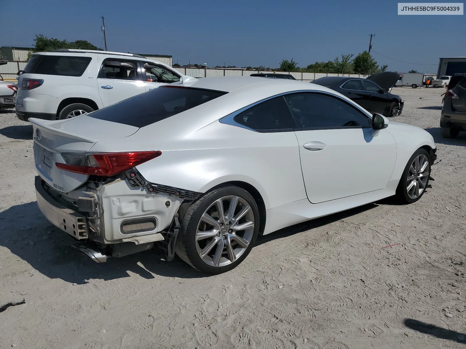 JTHHE5BC9F5004339 2015 Lexus Rc 350