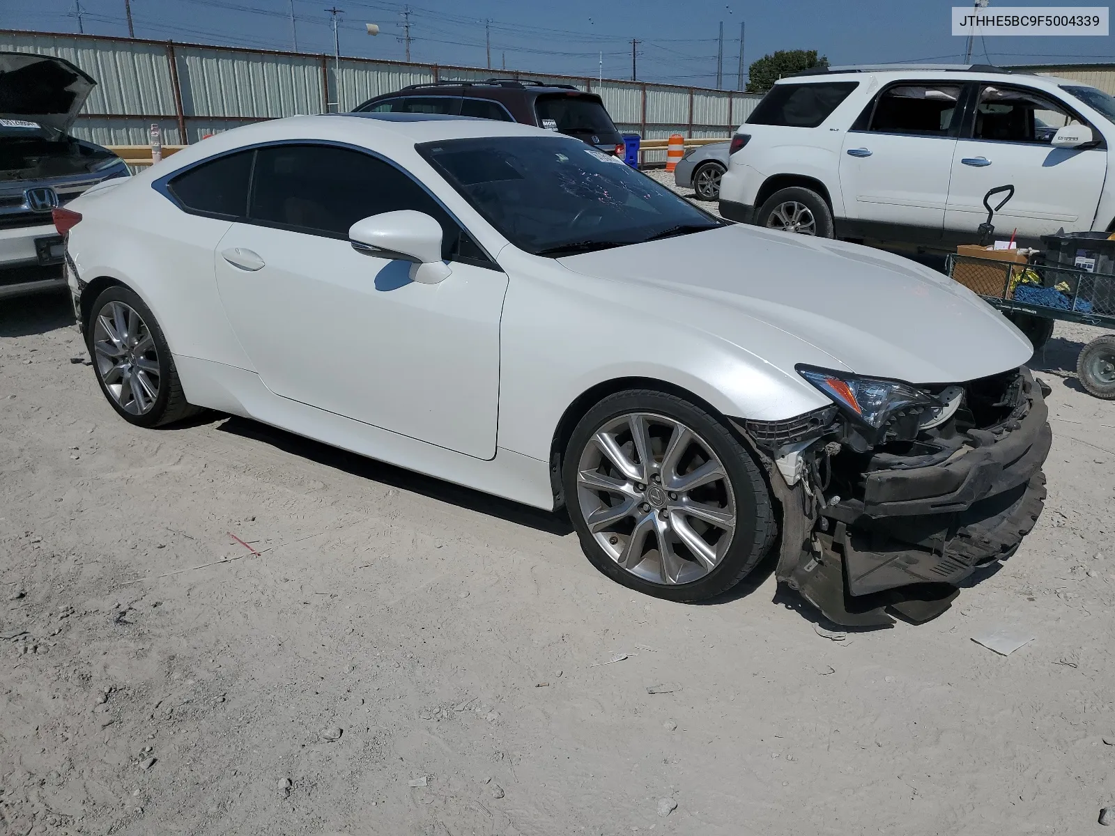 JTHHE5BC9F5004339 2015 Lexus Rc 350