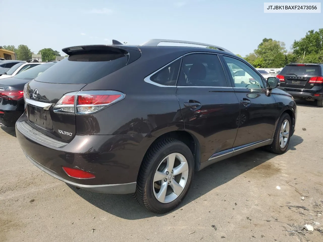 JTJBK1BAXF2473056 2015 Lexus Rx 350 Base