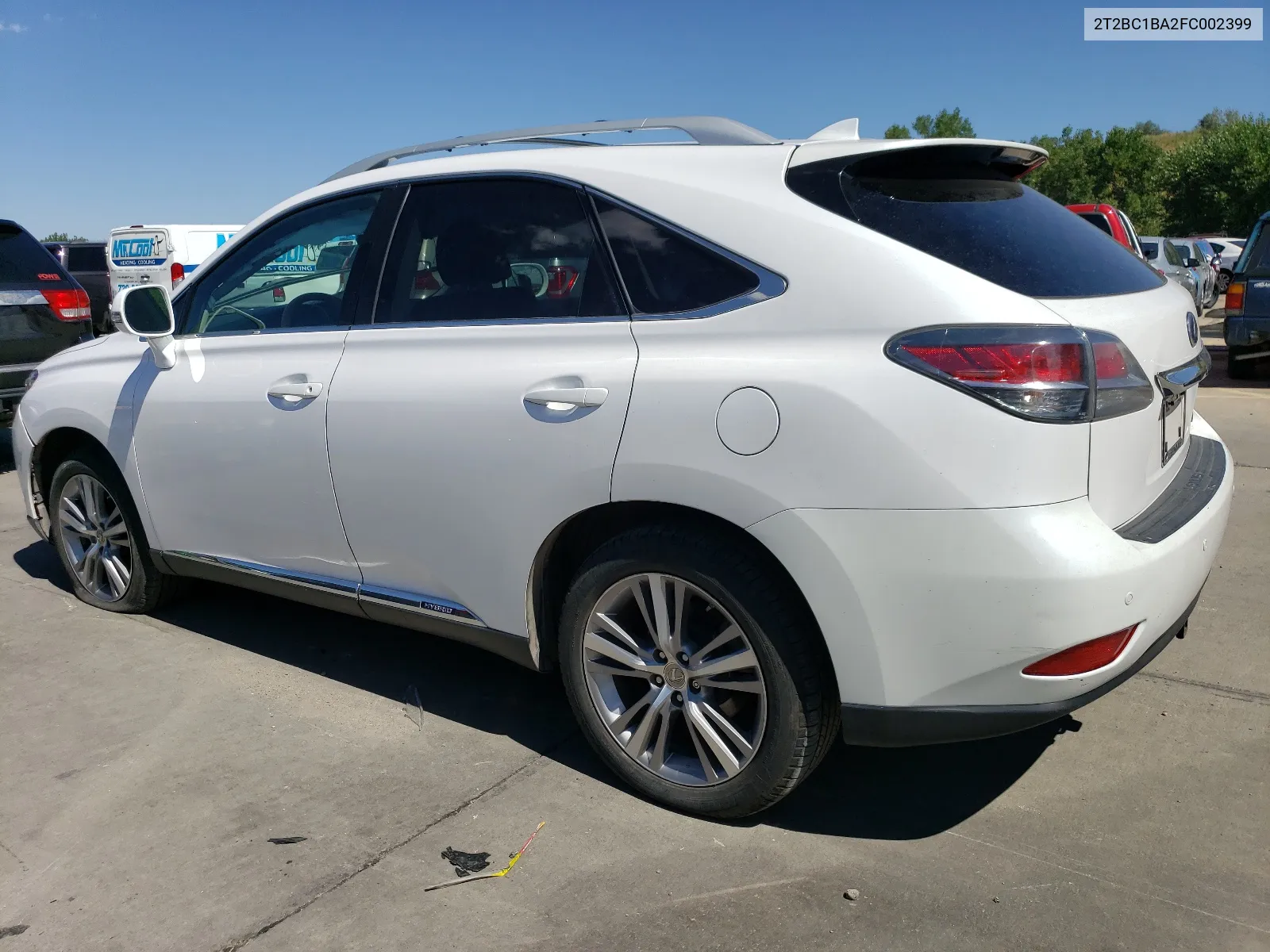 2T2BC1BA2FC002399 2015 Lexus Rx 450H