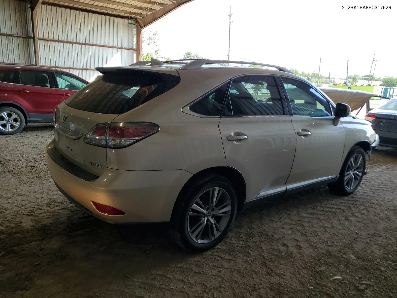 2015 Lexus Rx 350 Base VIN: 2T2BK1BA8FC317629 Lot: 68059294