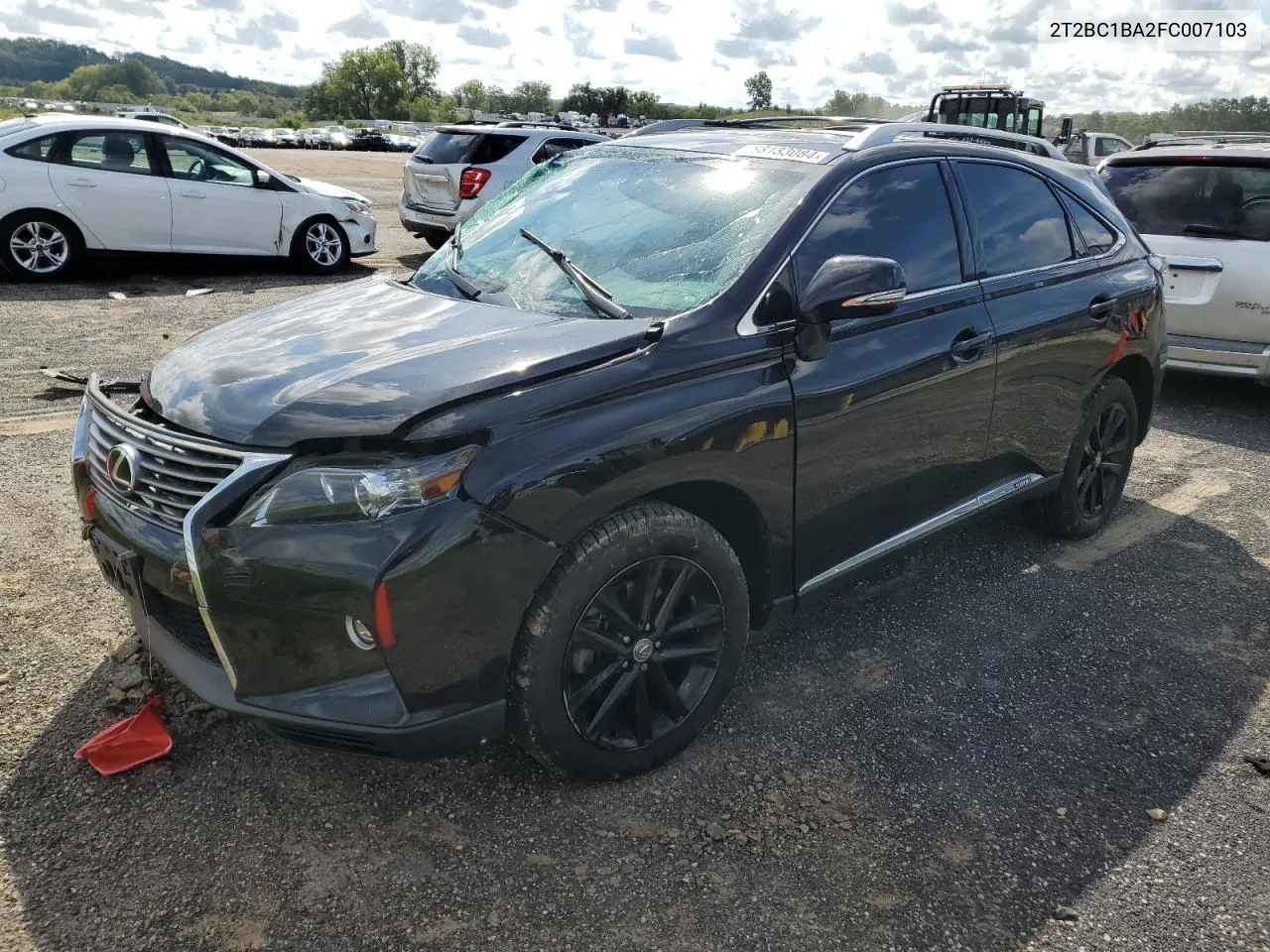 2015 Lexus Rx 450H VIN: 2T2BC1BA2FC007103 Lot: 68183084