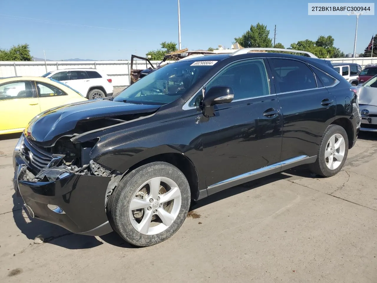 2015 Lexus Rx 350 Base VIN: 2T2BK1BA8FC300944 Lot: 68298804