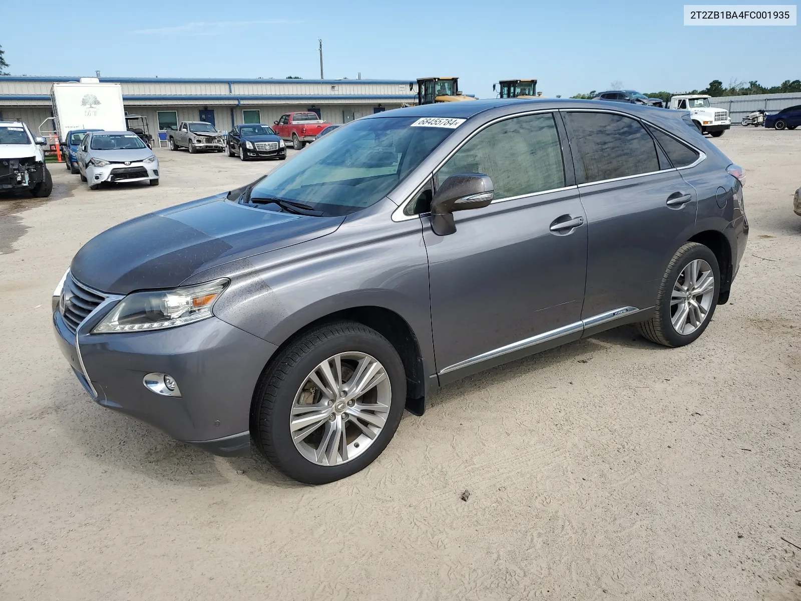 2T2ZB1BA4FC001935 2015 Lexus Rx 450H