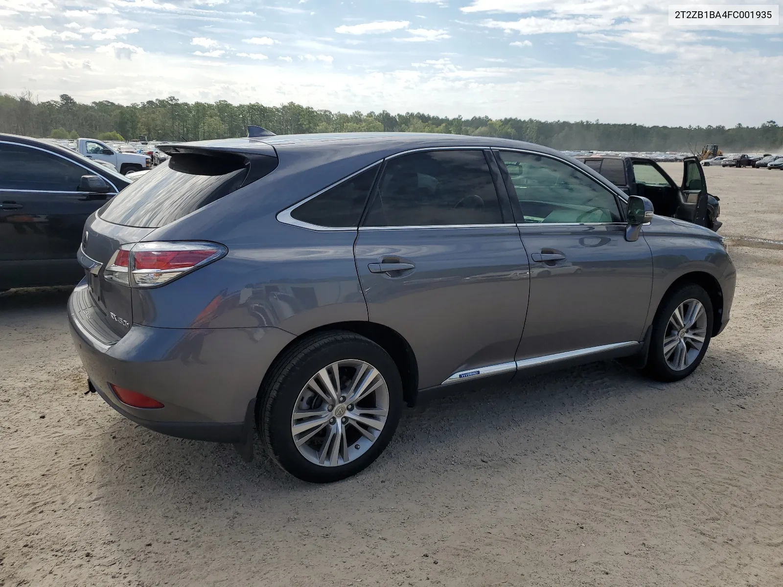 2T2ZB1BA4FC001935 2015 Lexus Rx 450H