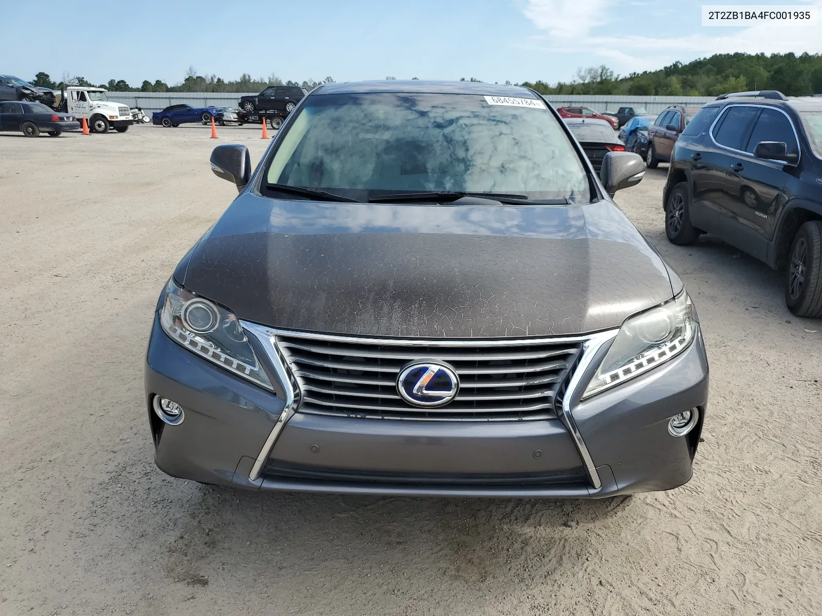 2T2ZB1BA4FC001935 2015 Lexus Rx 450H