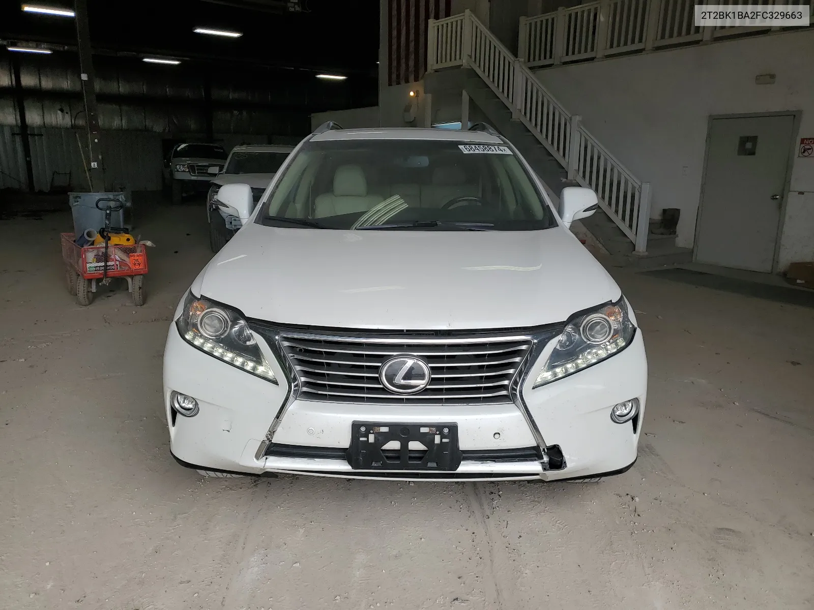 2015 Lexus Rx 350 Base VIN: 2T2BK1BA2FC329663 Lot: 68458874