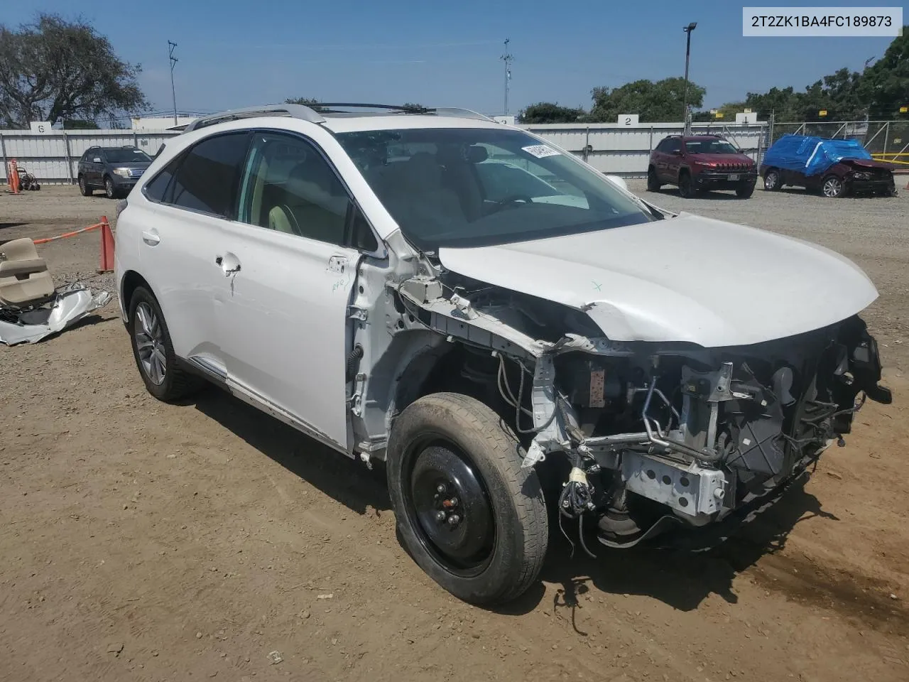 2T2ZK1BA4FC189873 2015 Lexus Rx 350