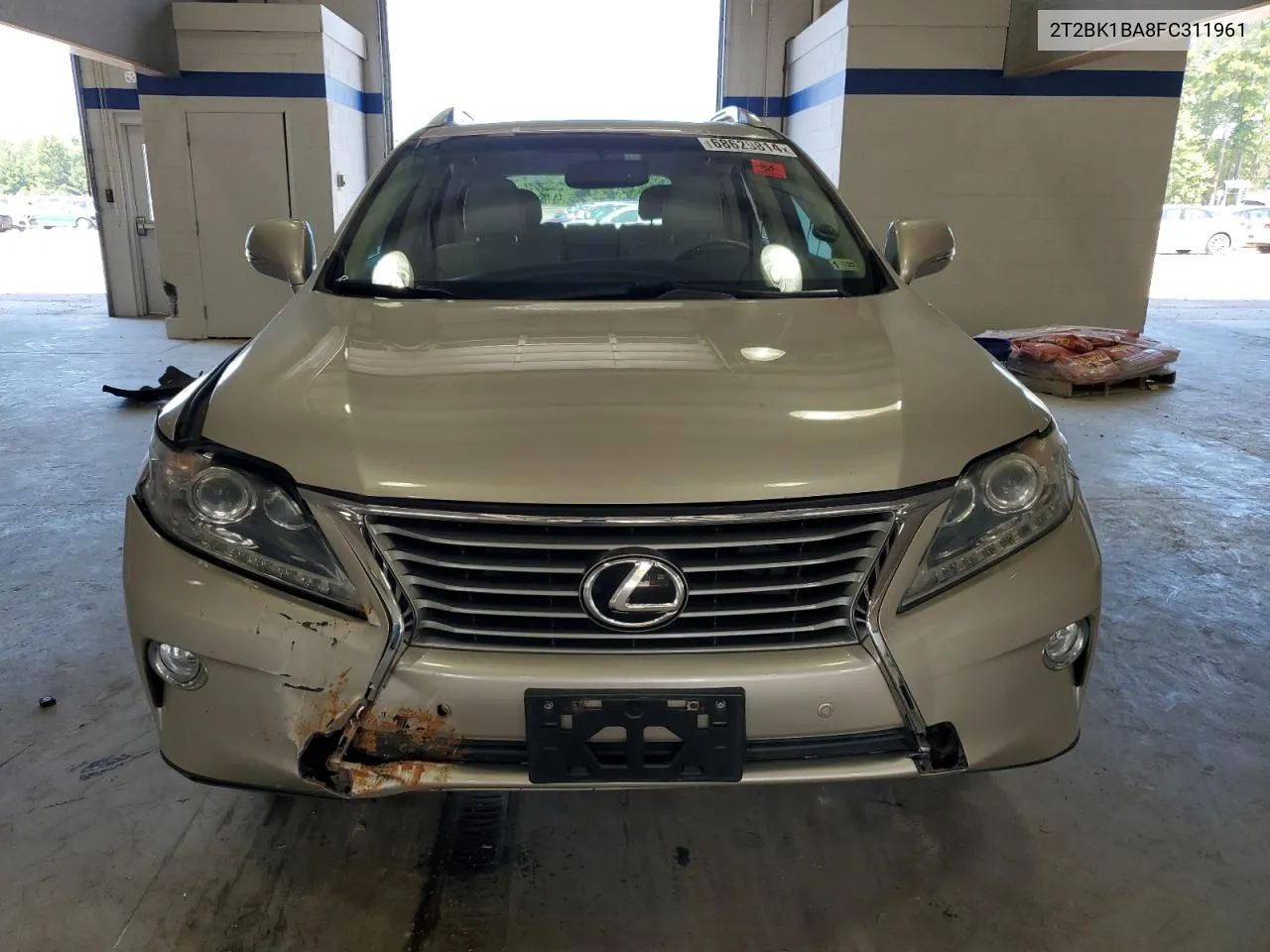 2T2BK1BA8FC311961 2015 Lexus Rx 350 Base