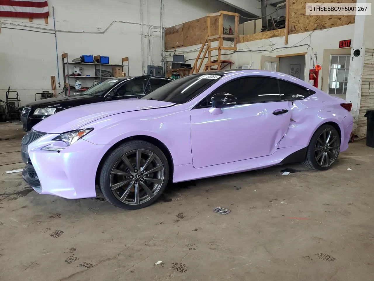 2015 Lexus Rc 350 VIN: JTHSE5BC9F5001267 Lot: 68756064