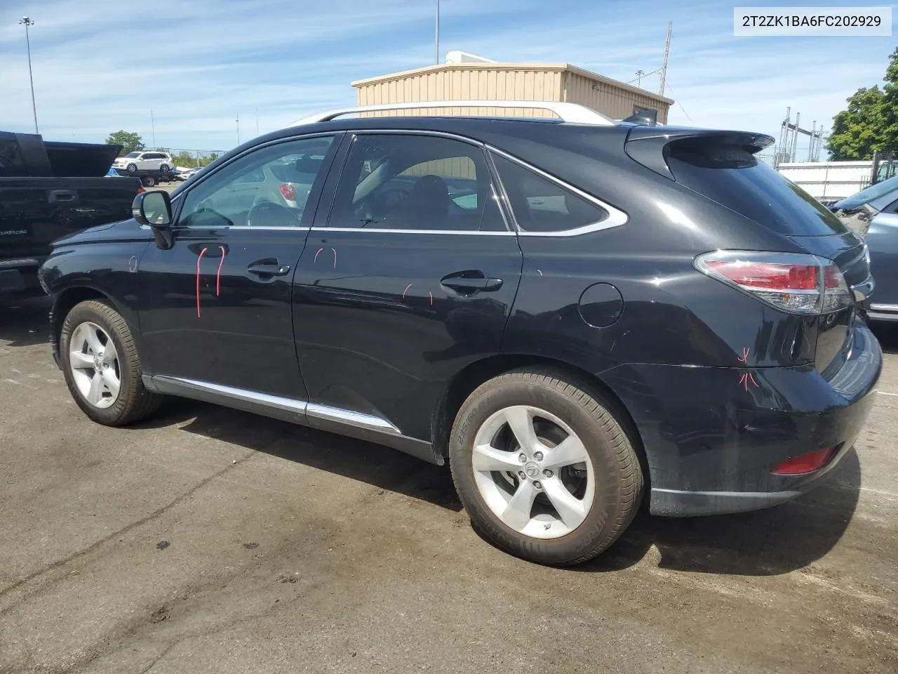 2T2ZK1BA6FC202929 2015 Lexus Rx 350