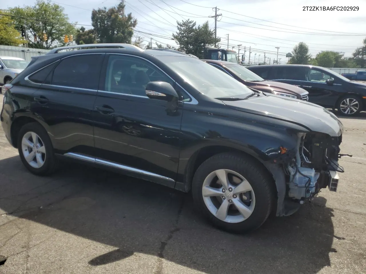 2T2ZK1BA6FC202929 2015 Lexus Rx 350