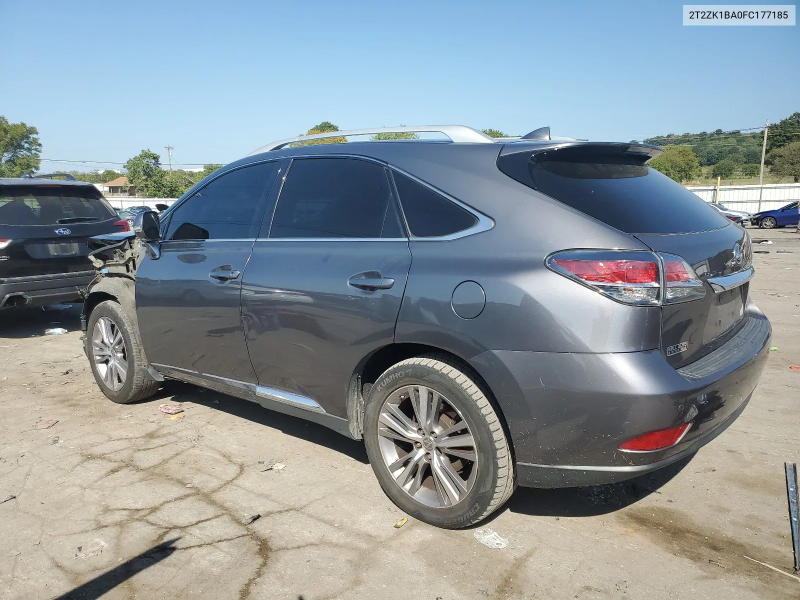 2015 Lexus Rx 350 VIN: 2T2ZK1BA0FC177185 Lot: 69023014