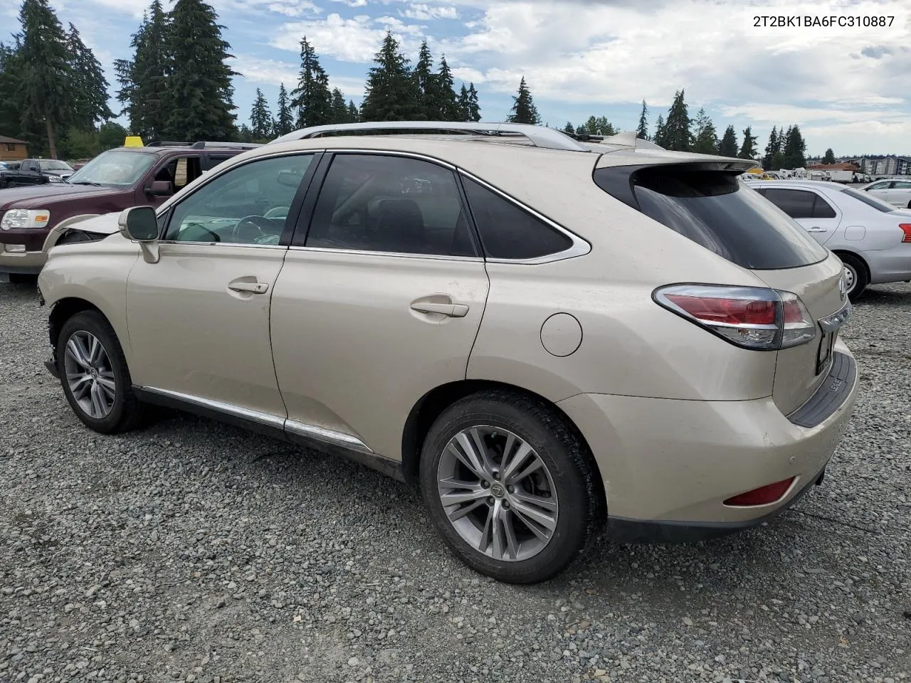 2T2BK1BA6FC310887 2015 Lexus Rx 350 Base