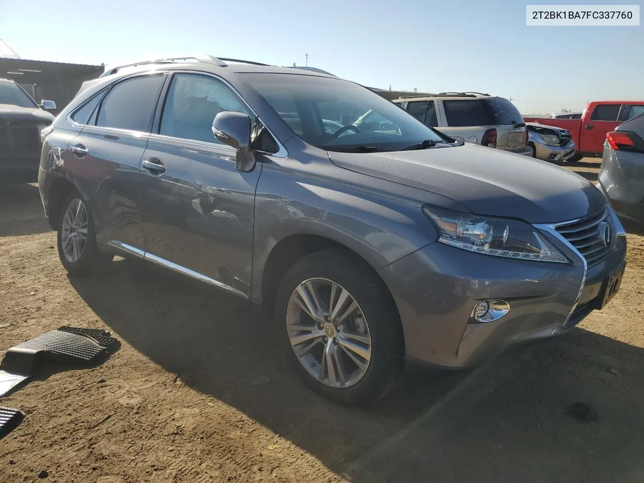 2015 Lexus Rx 350 Base VIN: 2T2BK1BA7FC337760 Lot: 69242584