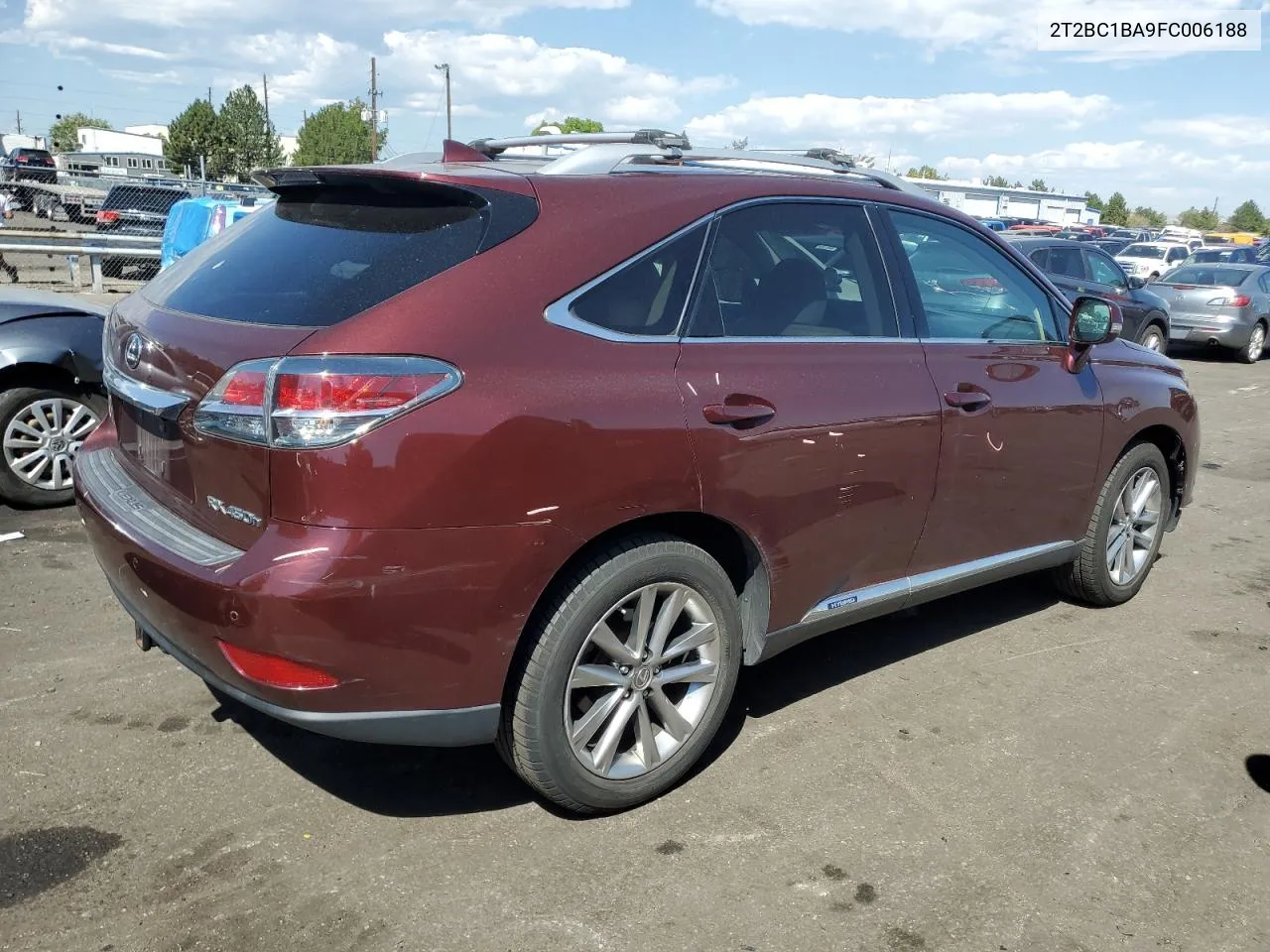 2015 Lexus Rx 450H VIN: 2T2BC1BA9FC006188 Lot: 69516534