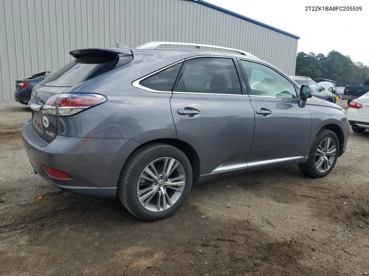 2T2ZK1BA8FC205539 2015 Lexus Rx 350