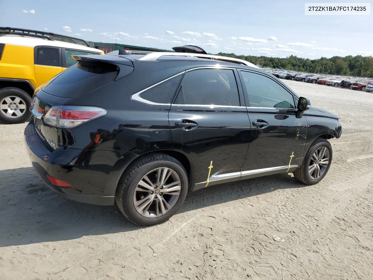 2T2ZK1BA7FC174235 2015 Lexus Rx 350