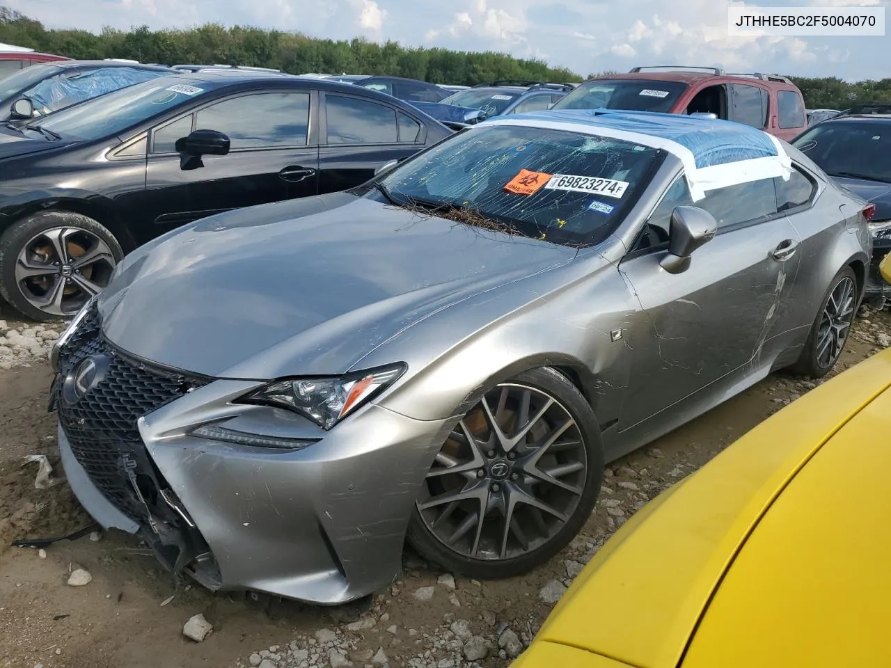 JTHHE5BC2F5004070 2015 Lexus Rc 350