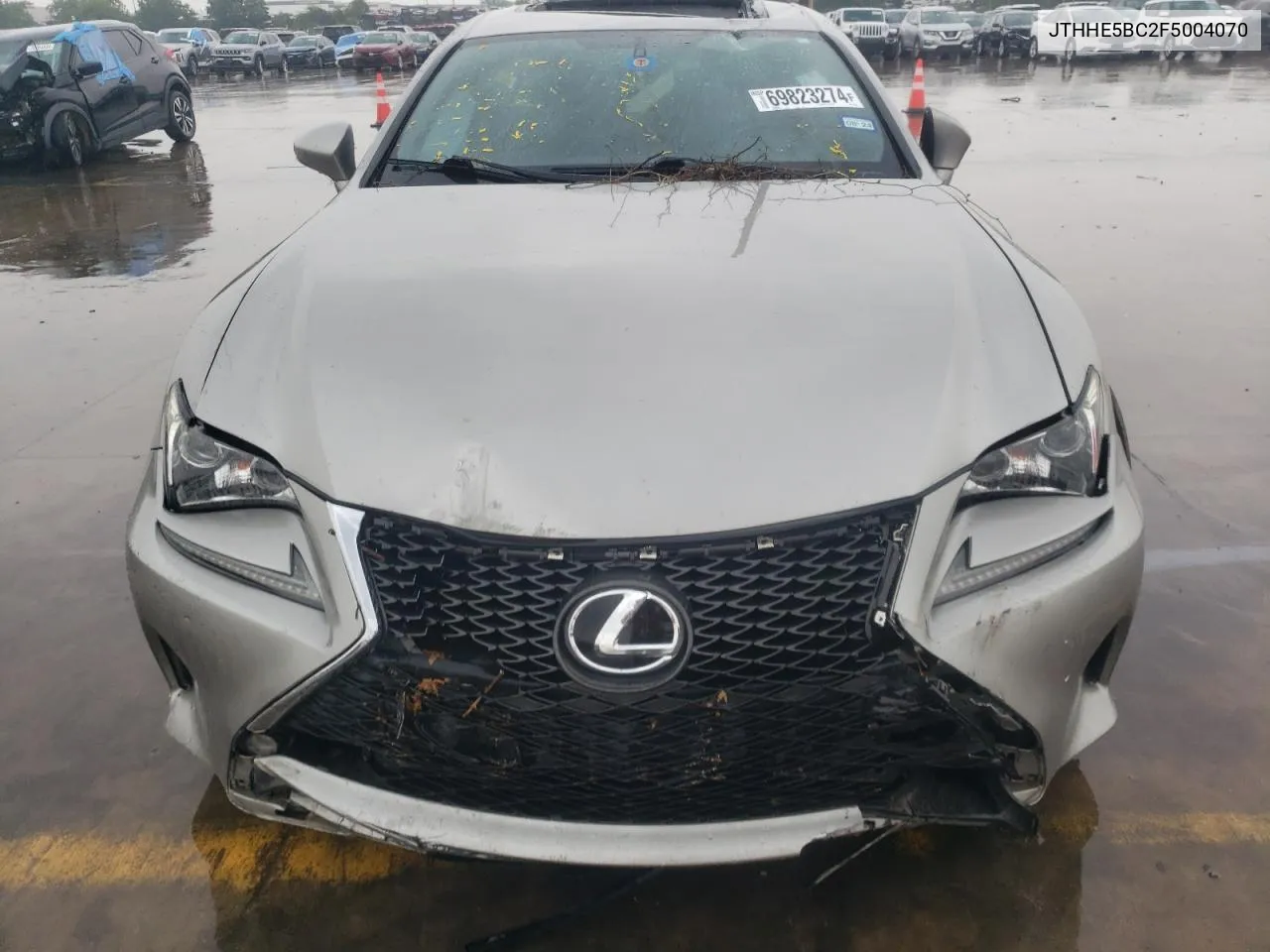 JTHHE5BC2F5004070 2015 Lexus Rc 350