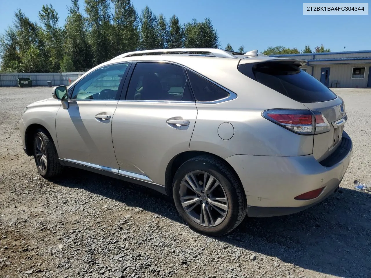 2T2BK1BA4FC304344 2015 Lexus Rx 350 Base