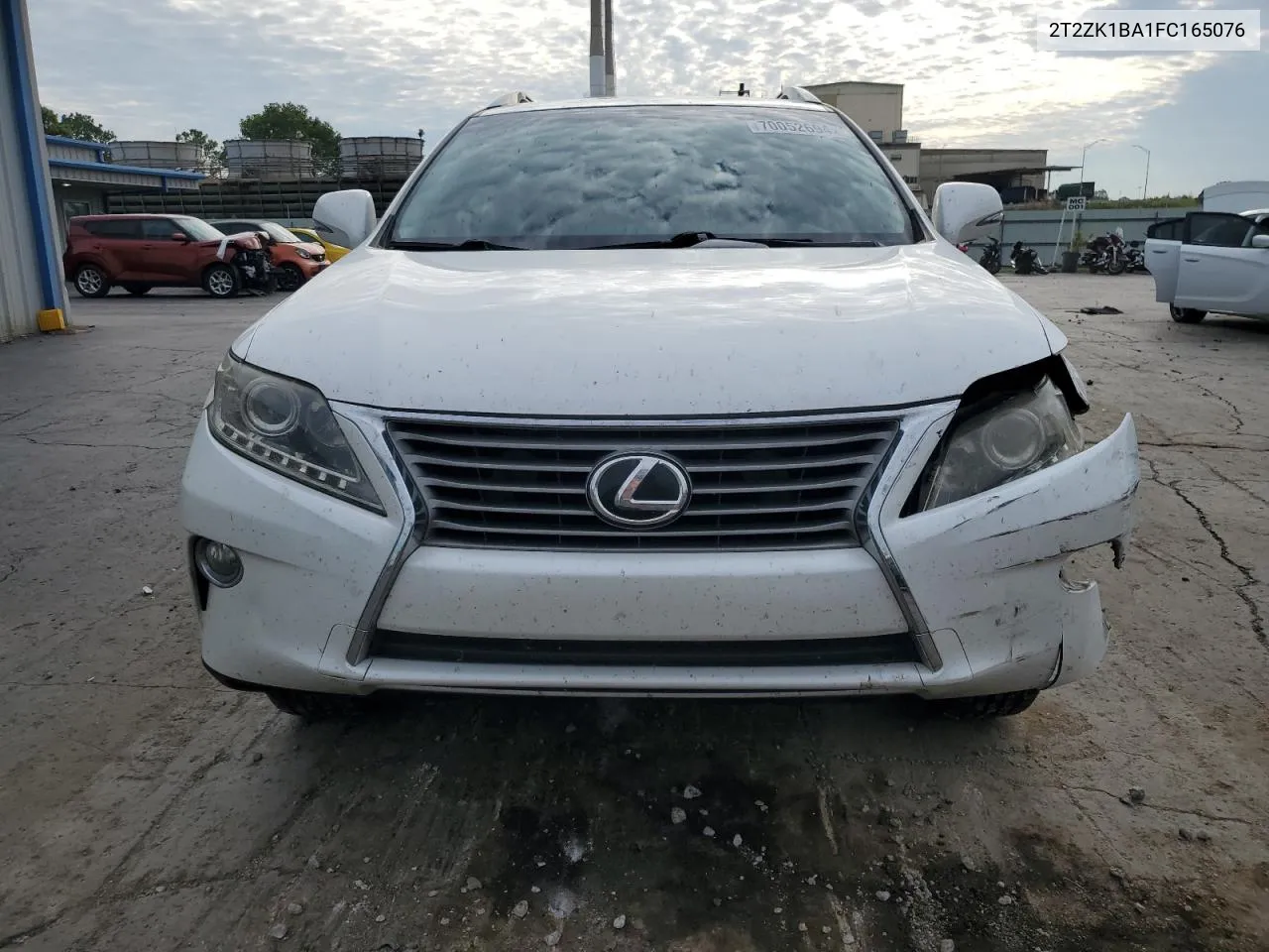 2T2ZK1BA1FC165076 2015 Lexus Rx 350