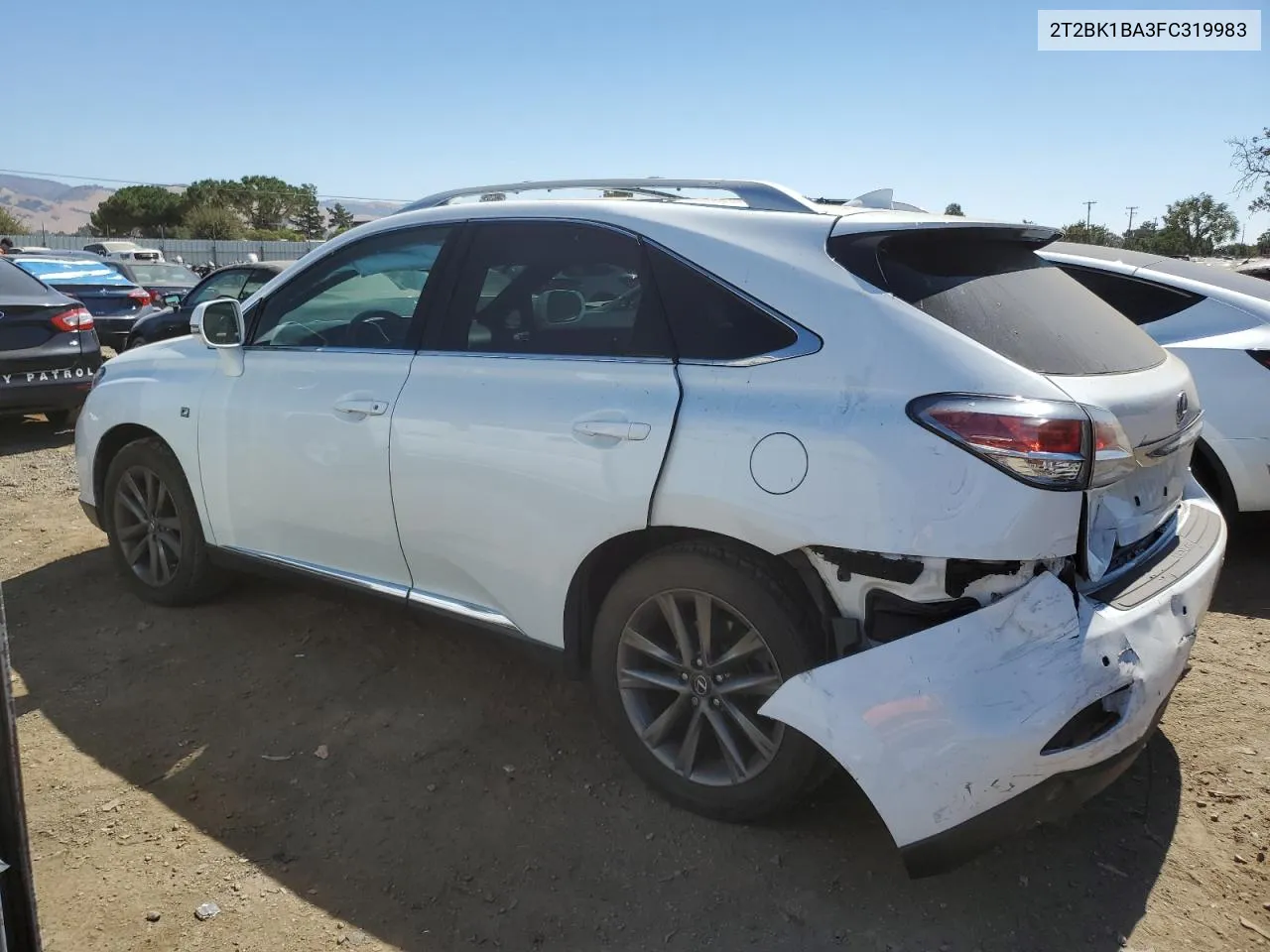 2015 Lexus Rx 350 Base VIN: 2T2BK1BA3FC319983 Lot: 70068394