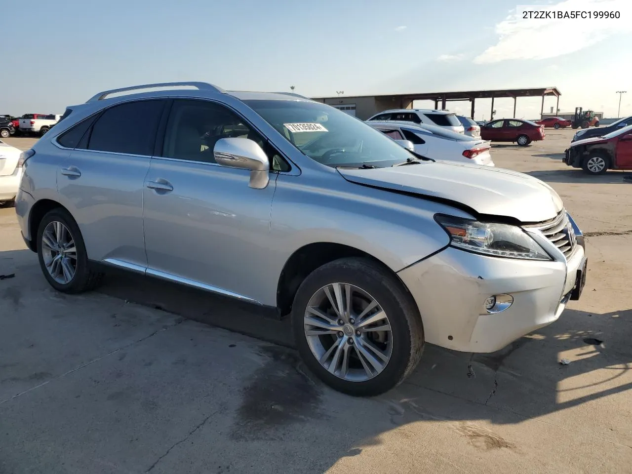 2015 Lexus Rx 350 VIN: 2T2ZK1BA5FC199960 Lot: 70135024