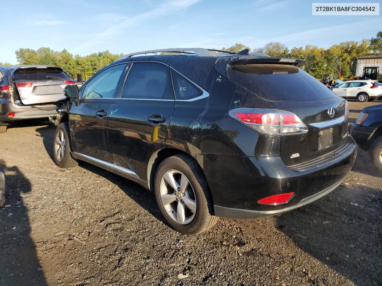 2015 Lexus Rx 350 Base VIN: 2T2BK1BA8FC304542 Lot: 70257444