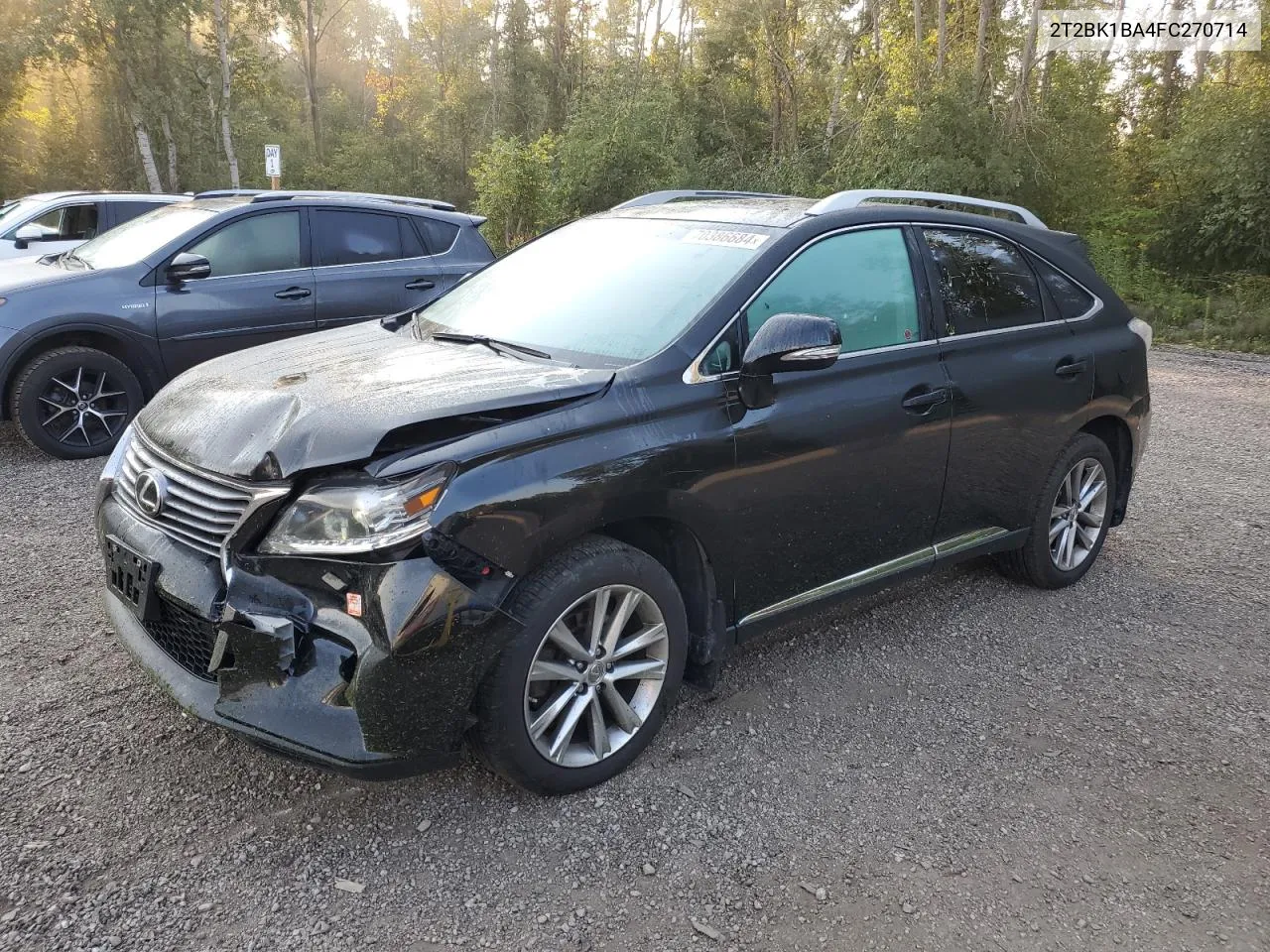 2015 Lexus Rx 350 Base VIN: 2T2BK1BA4FC270714 Lot: 70386684