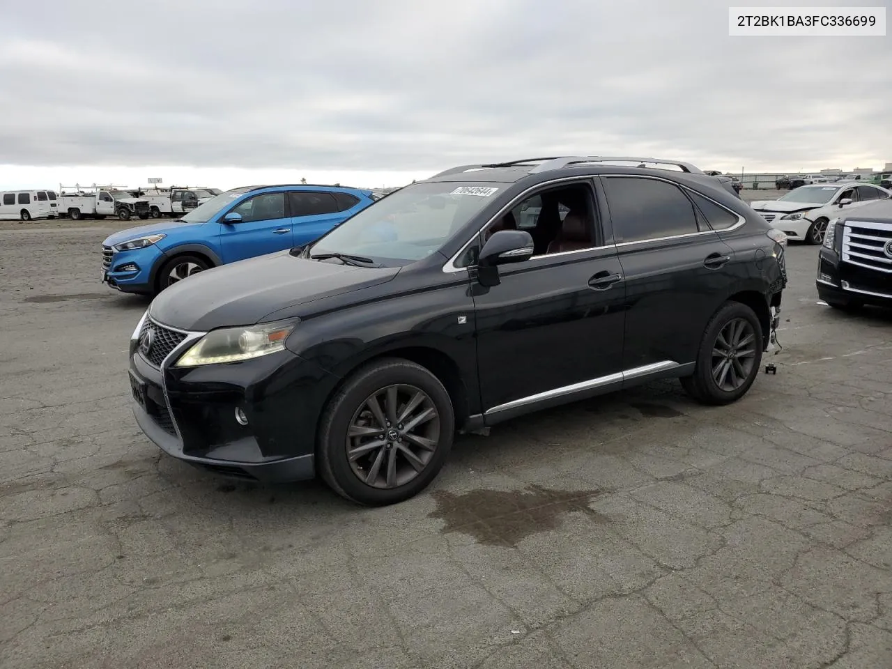 2T2BK1BA3FC336699 2015 Lexus Rx 350 Base