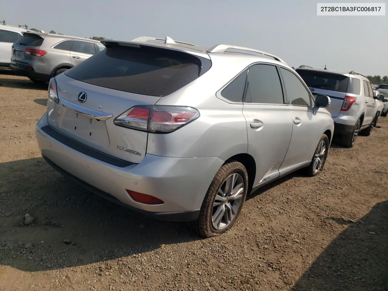 2T2BC1BA3FC006817 2015 Lexus Rx 450H