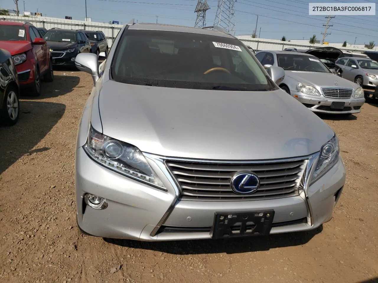 2T2BC1BA3FC006817 2015 Lexus Rx 450H