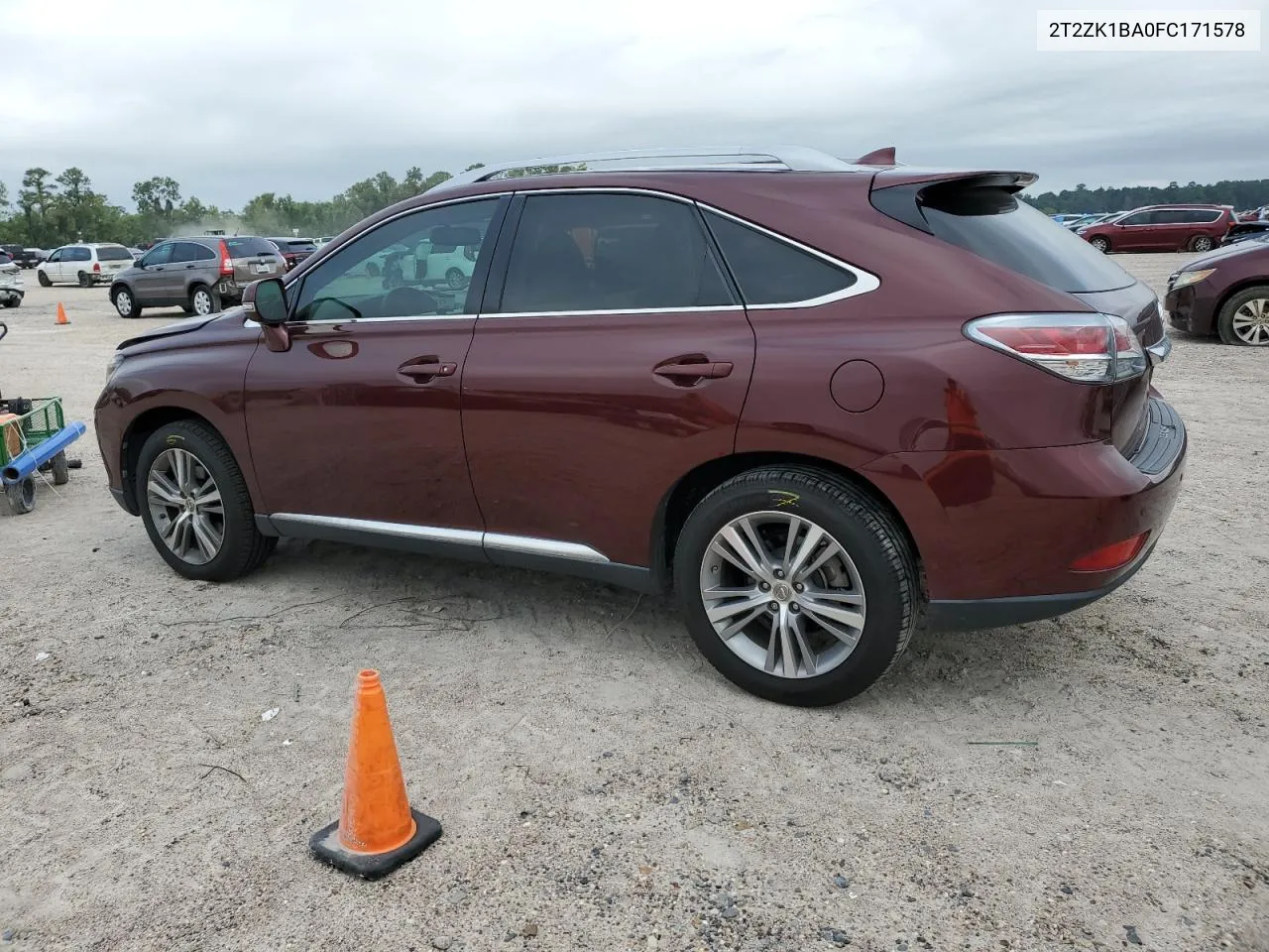 2T2ZK1BA0FC171578 2015 Lexus Rx 350