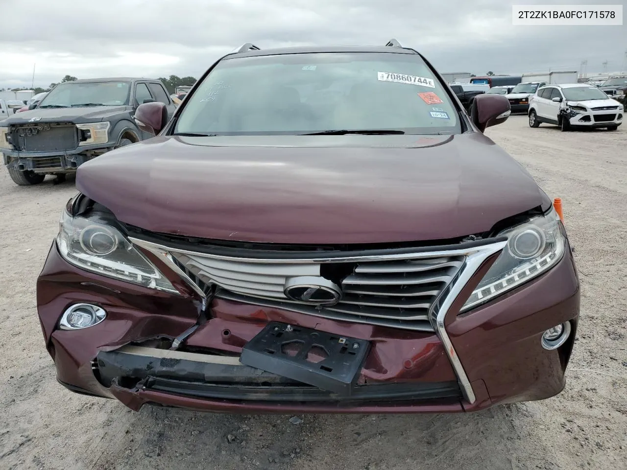 2T2ZK1BA0FC171578 2015 Lexus Rx 350