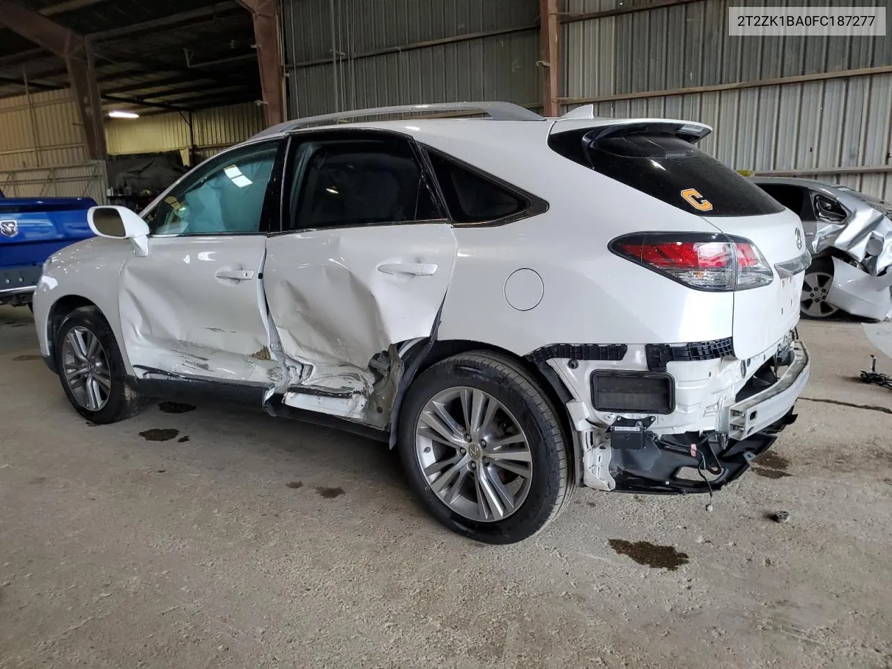 2T2ZK1BA0FC187277 2015 Lexus Rx 350