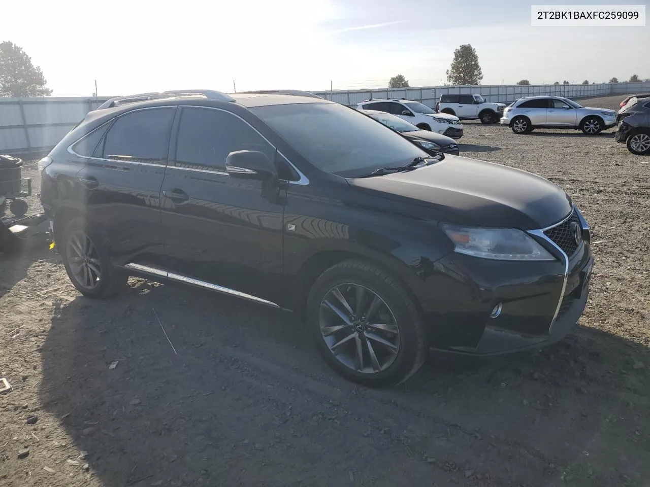 2015 Lexus Rx 350 Base VIN: 2T2BK1BAXFC259099 Lot: 71060824