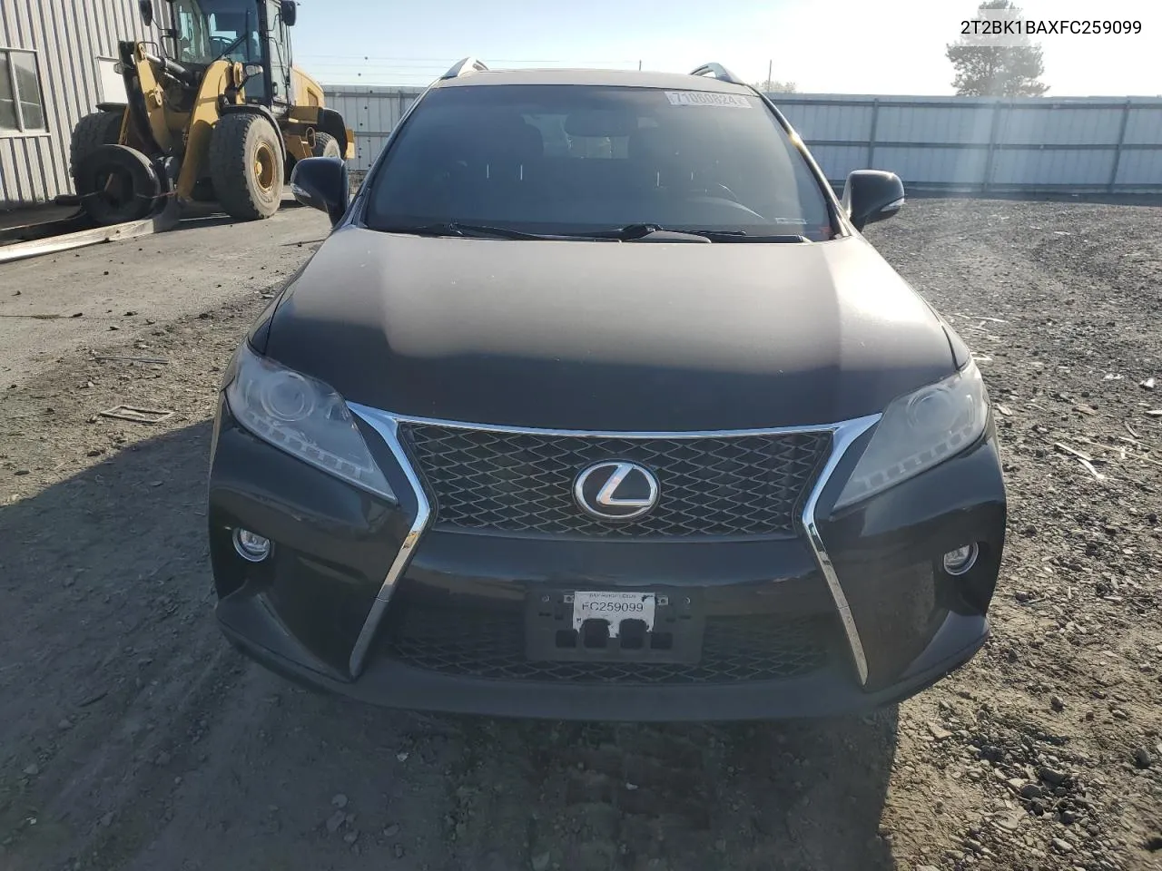 2T2BK1BAXFC259099 2015 Lexus Rx 350 Base