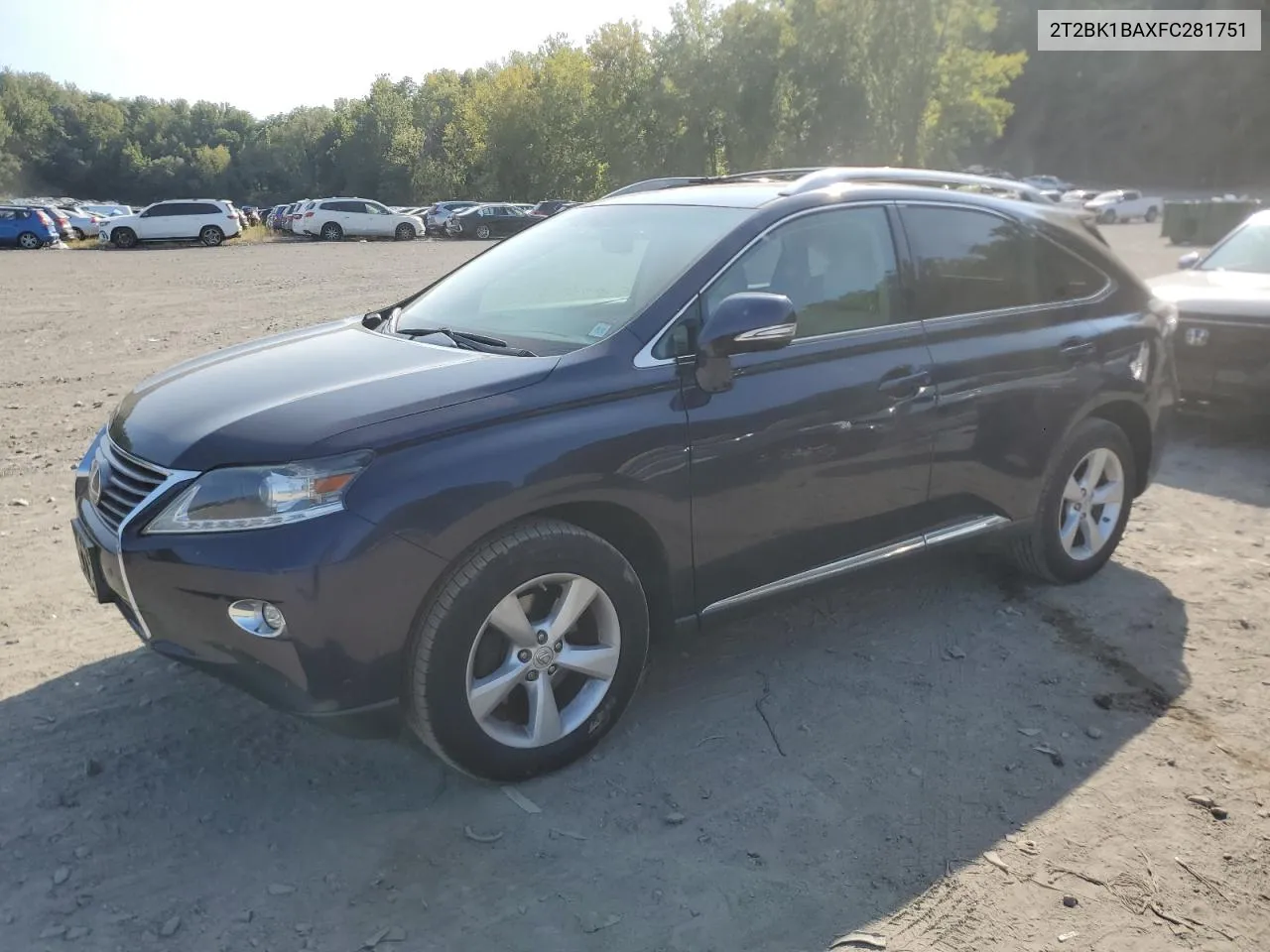 2015 Lexus Rx 350 Base VIN: 2T2BK1BAXFC281751 Lot: 71218534