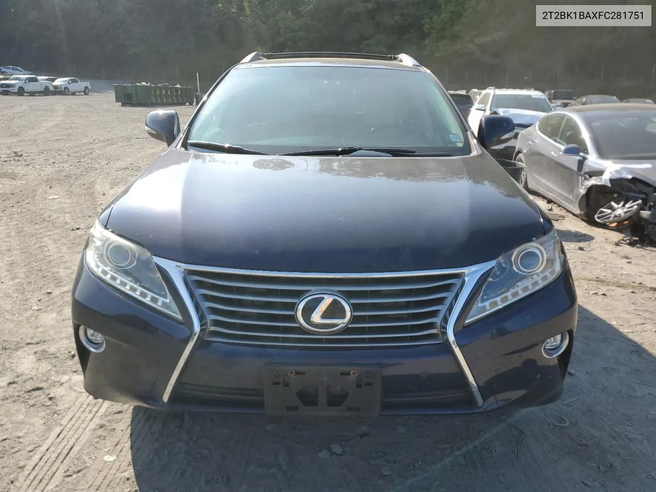 2015 Lexus Rx 350 Base VIN: 2T2BK1BAXFC281751 Lot: 71218534