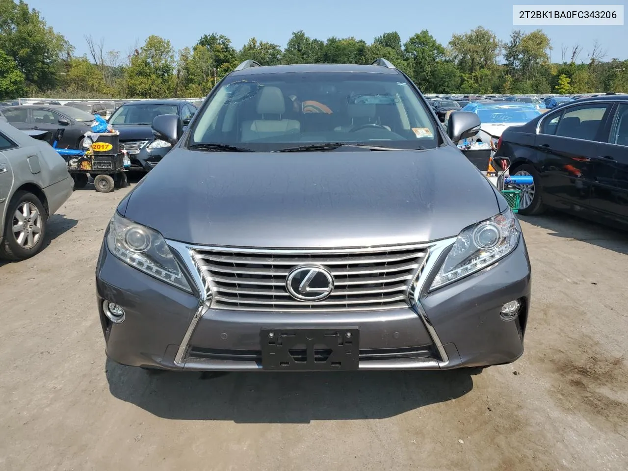 2T2BK1BA0FC343206 2015 Lexus Rx 350 Base