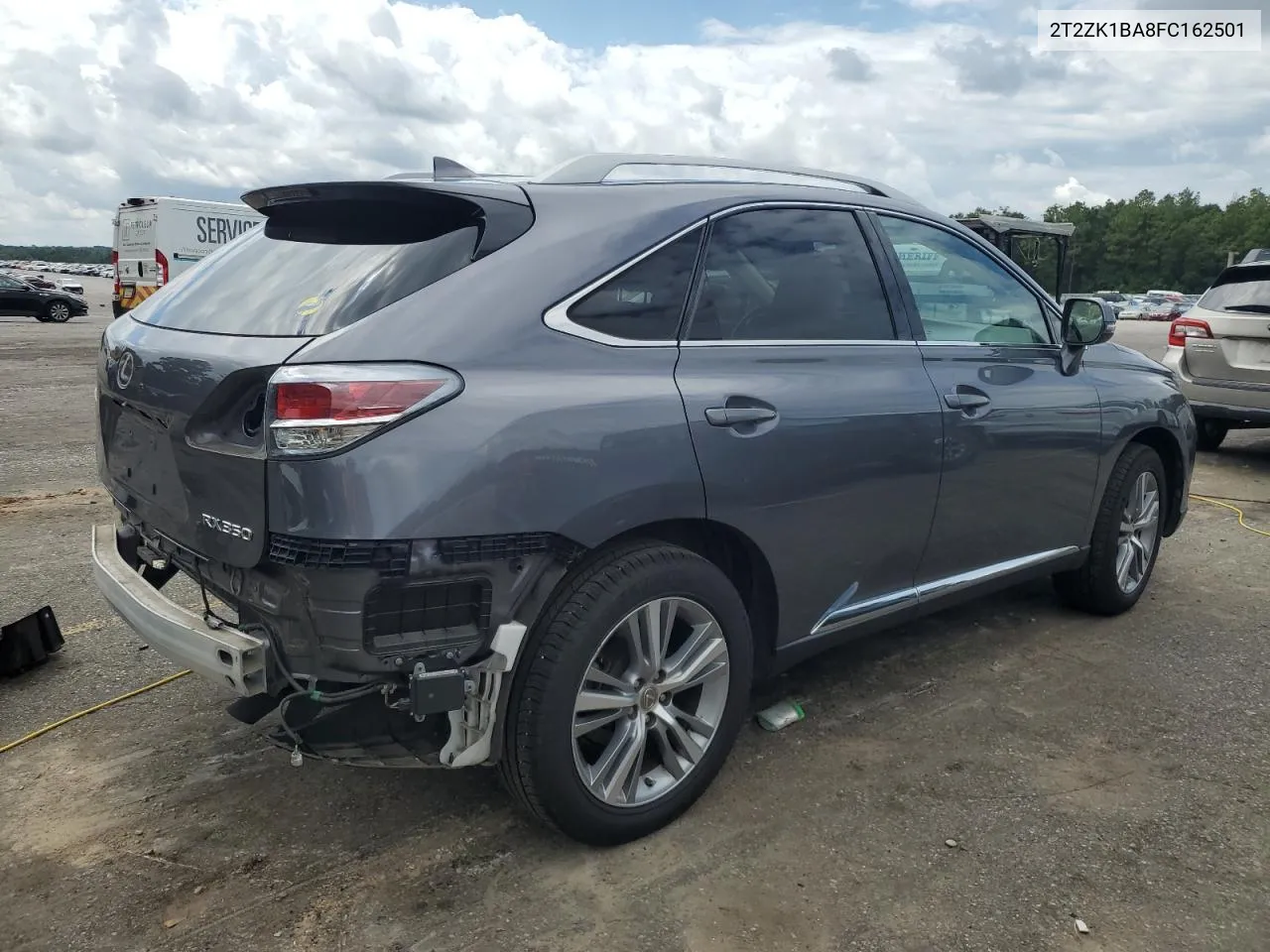 2015 Lexus Rx 350 VIN: 2T2ZK1BA8FC162501 Lot: 71379424