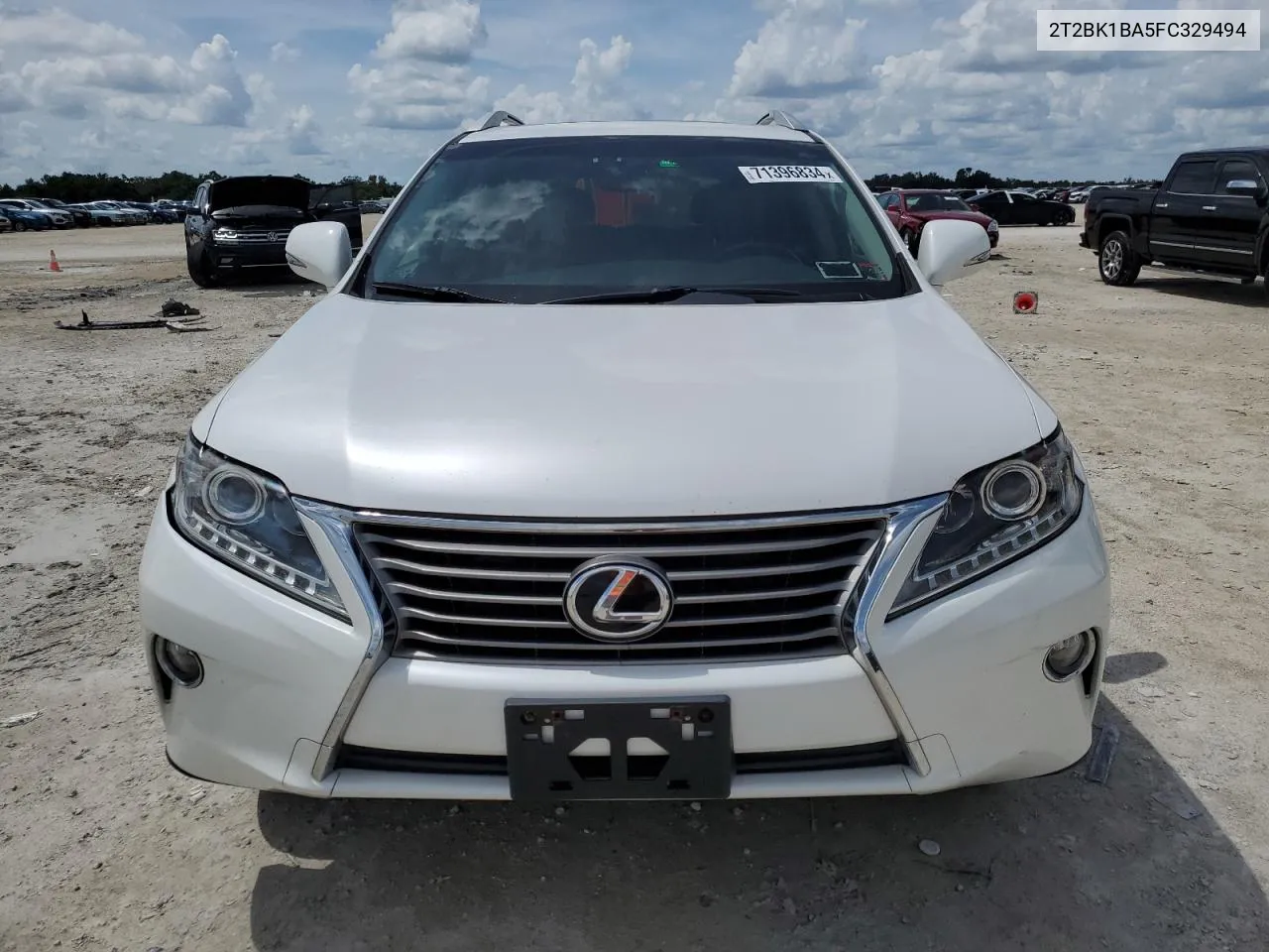 2015 Lexus Rx 350 Base VIN: 2T2BK1BA5FC329494 Lot: 71396834