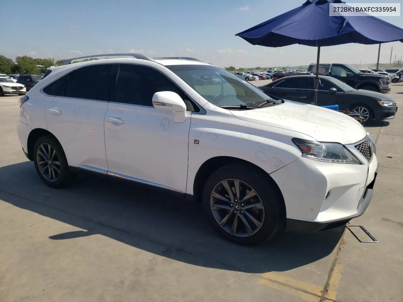 2T2BK1BAXFC335954 2015 Lexus Rx 350 Base