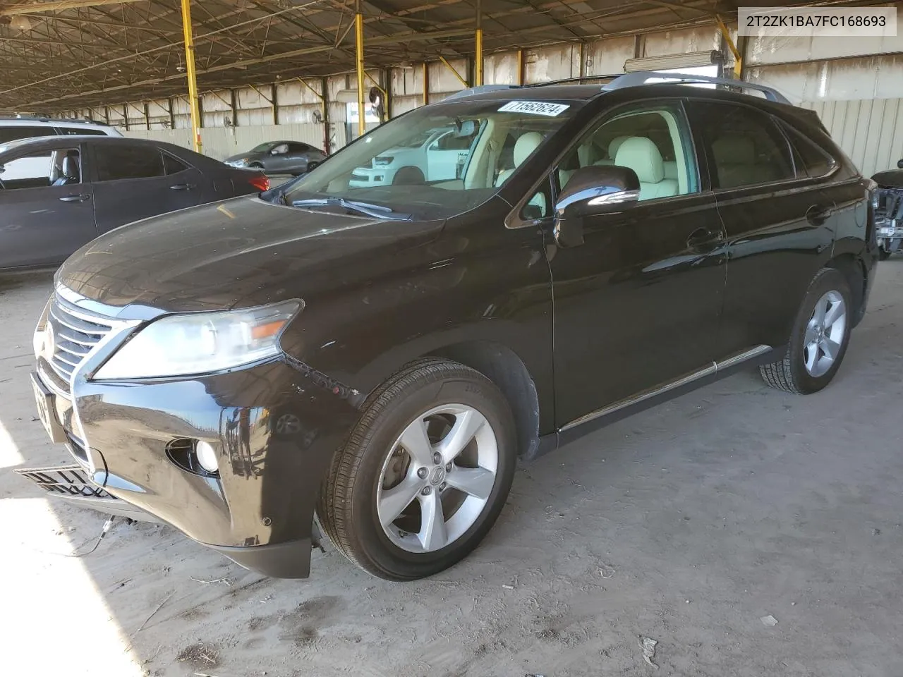 2T2ZK1BA7FC168693 2015 Lexus Rx 350